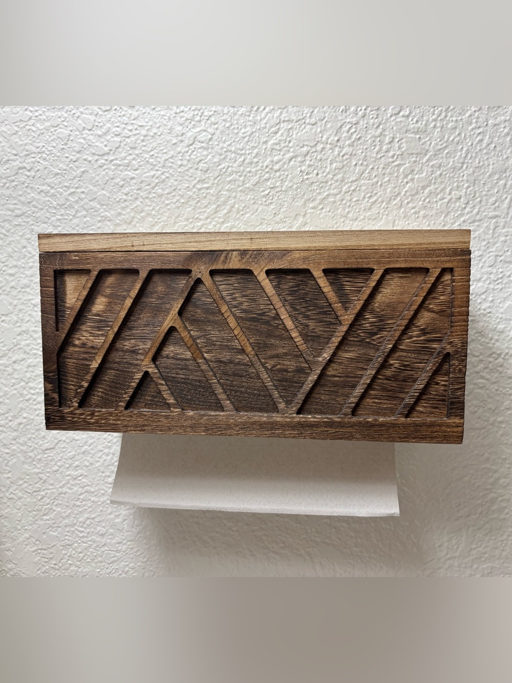 Wooden Home Hand Towel Dispenser